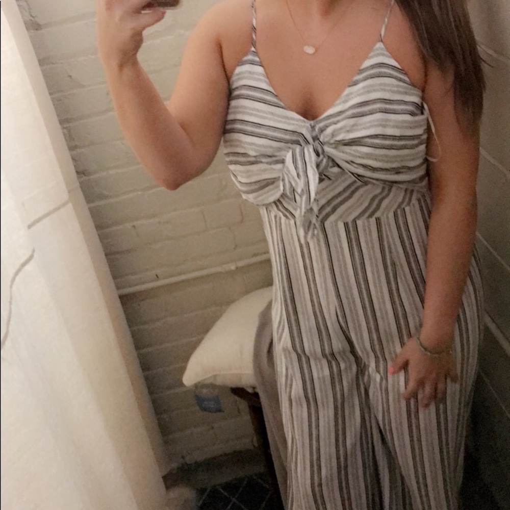 cute long pant romper
